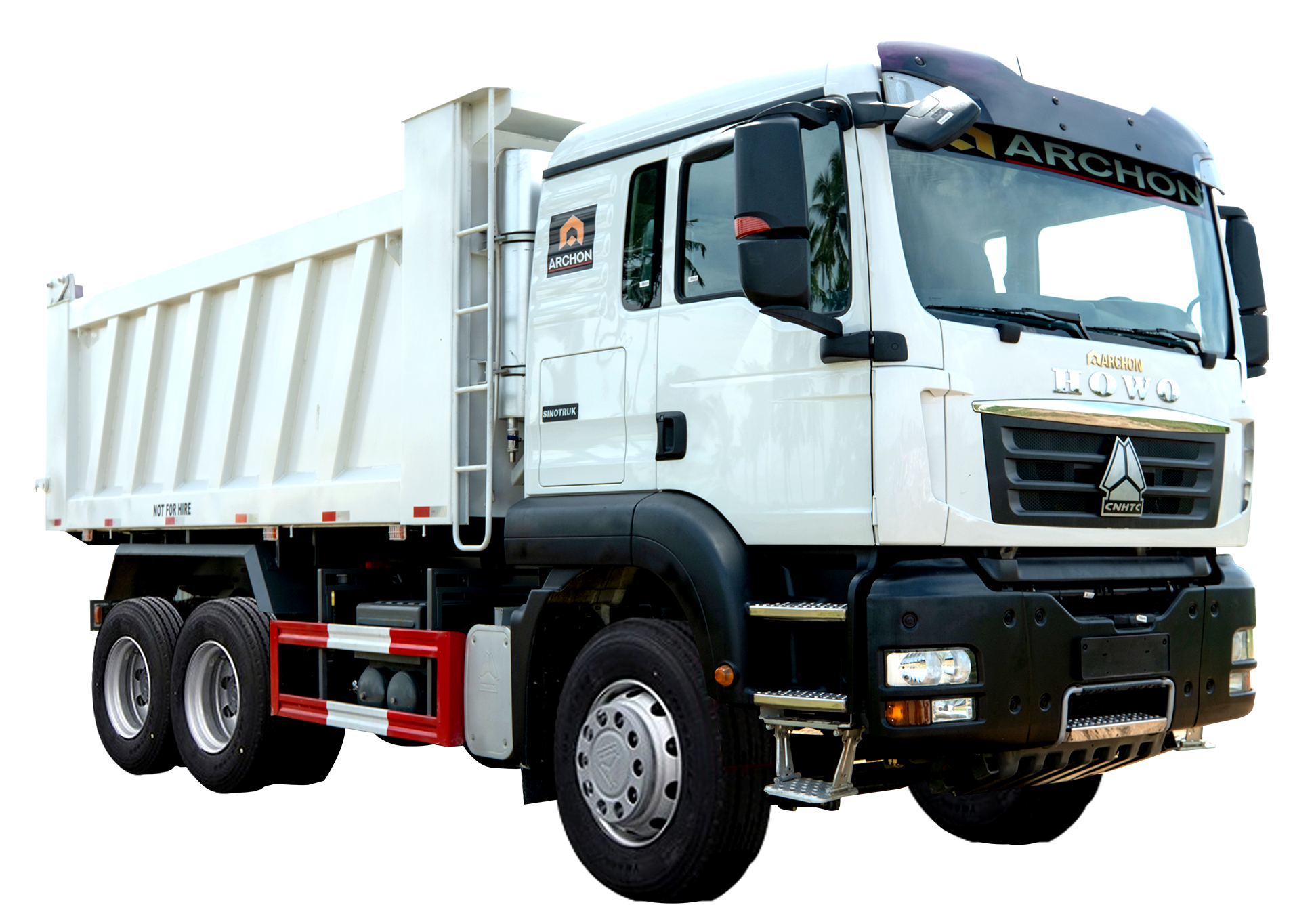 White-TX-371-Dumptruck